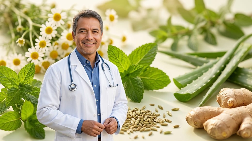 Profesional de laboratorio analizando una muestra, ilustrando la detección de parásitos